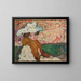 Frau mit Haube - Louis Valtat — gerahmtes Bild an der Wand