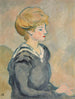 Junge Frau in Matrosenanzug - Louis Valtat — Ansicht des Kunstwerks