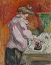 La Repasseuse - Louis Valtat — Ansicht des Kunstwerks