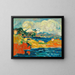 Die Bucht von Anthor - Louis Valtat — gerahmtes Bild an der Wand