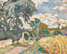 Die Haus am Straßenrand in der Normandie - Louis Valtat — Ansicht des Kunstwerks