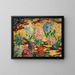 Die Hyazinthen - Louis Valtat — gerahmtes Bild an der Wand
