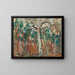 Die Bäume von Sologne - Louis Valtat — gerahmtes Bild an der Wand