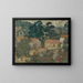 Haus im Süden - Louis Valtat — gerahmtes Bild an der Wand