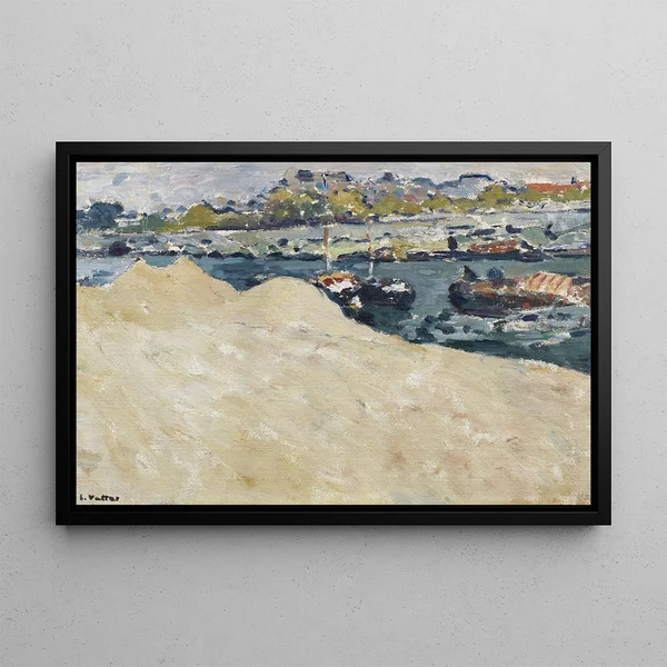 Louis Valtat - Sablires sur les quais de la Seine Paris.webp