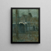 Prozession der Seelen - Louis Welden Hawkins — gerahmtes Bild an der Wand
