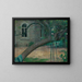 Ein Gartenecke - Louis Welden Hawkins — gerahmtes Bild an der Wand