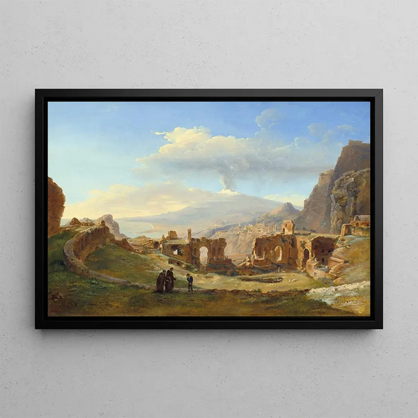 LouiseJosphine Sarazin de Belmont - The Roman Theater at Taormina.webp