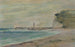 Fécamp Strandlandschaft Gemälde - Louise Abbema — Ansicht des Kunstwerks