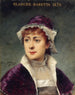Portrait von Blanche Baretta 1855-1939 Mitglied der Comédie-Française - Louise Abbema — Ansicht des Kunstwerks