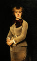 Portrait von Jeanne Samary 1857-1890 Mitglied der Comédie-Française - Louise Abbema — Ansicht des Kunstwerks