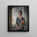 Francesca-Gemälde - Louise B. Maloney — gerahmtes Bild an der Wand