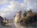 Die alte Burg - Louwrens Hanedoes — Ansicht des Kunstwerks