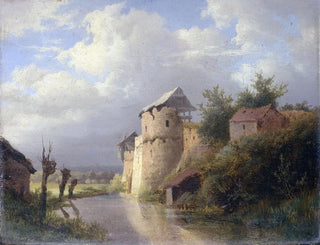 Die alte Burg - Louwrens Hanedoes — Ansicht des Kunstwerks