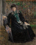 Portrait von Frau Charlotte Berend-Corinth im Garten - Lovis Corinth — Ansicht des Kunstwerks