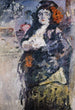 Carmencita Portrait de Charlotte Berend-Corinth en costume espagnol - Lovis Corinth — Ansicht des Kunstwerks