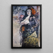 Carmencita Portrait de Charlotte Berend-Corinth en costume espagnol - Lovis Corinth — gerahmtes Bild an der Wand