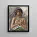 Unschuld - Lovis Corinth — gerahmtes Bild an der Wand