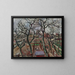 Obstgarten im Winter - Lovis Corinth — gerahmtes Bild an der Wand