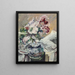 Orchideen - Lovis Corinth — gerahmtes Bild an der Wand