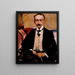 Portrait des Dr. Karl Schwarz - Lovis Corinth — gerahmtes Bild an der Wand