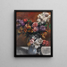 Rosen, Tulpen und Flieder - Lovis Corinth — gerahmtes Bild an der Wand