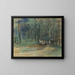Sentier forestier - Lovis Corinth — gerahmtes Bild an der Wand
