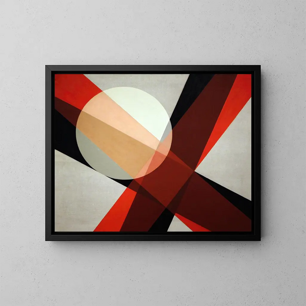 A 19 - László Moholy-Nagy — gerahmtes Bild an der Wand