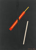 Collage mit drei Elementen - László Moholy-Nagy — gerahmtes Bild an der Wand