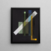 Bau - László Moholy-Nagy — gerahmtes Bild an der Wand