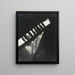 Photogramm - László Moholy-Nagy — gerahmtes Bild an der Wand