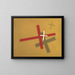 G 8 - László Moholy-Nagy — gerahmtes Bild an der Wand