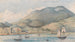 Vue de Hobart, Tasmanie - Lt Gen Charles Emilius Gold — Ansicht des Kunstwerks