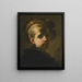 Portrait eines Jungen mit Pelzmütze - Luca Giordano — gerahmtes Bild an der Wand