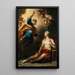 Saint Pierre heilend Sainte Agathe - Luca Giordano — gerahmtes Bild an der Wand