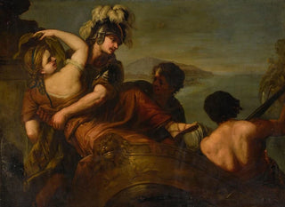 L'Enlèvement an Helene - Luca Giordano — Ansicht des Kunstwerks