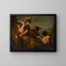 L'Enlèvement an Helene - Luca Giordano — gerahmtes Bild an der Wand
