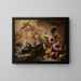 Der Traum des heiligen Joseph - Luca Giordano — gerahmtes Bild an der Wand