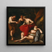 L'ivresse de Noé - Luca Giordano — gerahmtes Bild an der Wand