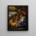 Die Flucht nach Ägypten - Luca Giordano — gerahmtes Bild an der Wand