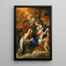 Die Heilige Familie mit den Heiligen Anna und Joachim - Luca Giordano — gerahmtes Bild an der Wand