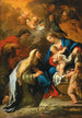 Die Heilige Familie mit den Heiligen Anna und Joachim - Luca Giordano — Ansicht des Kunstwerks