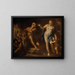 Venus in Vulcans Schmiede - Luca Giordano — gerahmtes Bild an der Wand