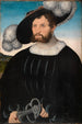 Portrait von Monsieur A von Rechenberg - Lucas Cranach der Ältere — Ansicht des Kunstwerks