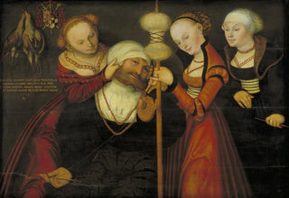 Lucas Cranach the Elder - Hercules with Omphale.webp