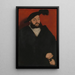Jean 1498-1537 Herzog von Sachsen - Lucas Cranach der Ältere — gerahmtes Bild an der Wand