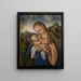 Marie mit dem Kind - Lucas Cranach der Ältere — gerahmtes Bild an der Wand