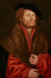 Portrait von Moritz Buchner - Lucas Cranach der Ältere — gerahmtes Bild an der Wand