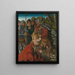 Der Martyrium der heiligen Barbara - Lucas Cranach der Ältere — gerahmtes Bild an der Wand