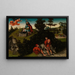 Der Opferung Abrahams - Lucas Cranach der Ältere — gerahmtes Bild an der Wand